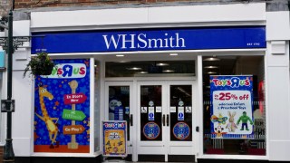 The front of a WHSmith store