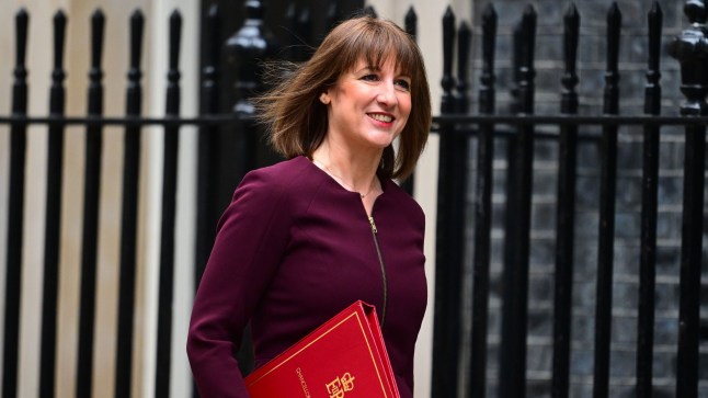 Mandatory Credit: Photo by Victoria Jones/Shutterstock (15222324j) Rachel Reeves, Chancellor of the Exchequer leaves No.11 Downing Street to deliver a spring statement in the House of Commons Spring Statement, London, UK - 26 Mar 2025