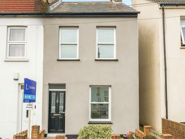David Bowie's former home on Canon Road, Bromley.